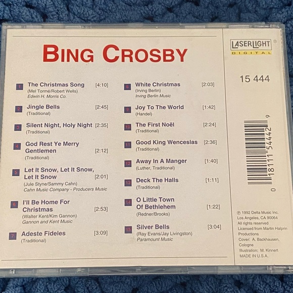 Bing Crosby “White Christmas” CD - Picture 2 of 2